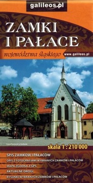 WOJEWÓDZTWO ŚLĄSKIE ZAMKI I PAŁACE MAPA GALILEOS