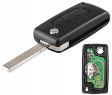 KOMPLETNY KLUCZ HU83 Z ELEKTRONIKĄ CE0523 CITROEN