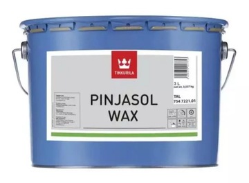 TIKKURILA impregnat do drewna z woskiem Antracyt 3