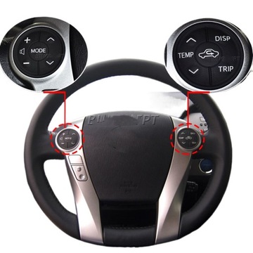 Управление переключателем на рулевом колесе для Toyota Prius Plus 2012-2015 Prius C Aqua