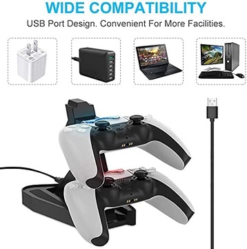 Зарядное устройство контроллера KIWIHOME PX02 PS5 OUTLET
