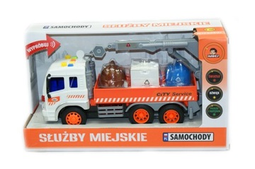 MADEJ Мусоровоз со звуком и светом