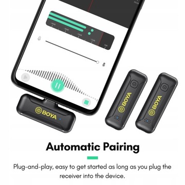 BOYA BY-WM3T2-U2 Один триггер-два мини