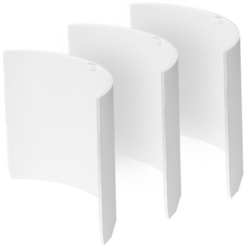 Дефлектор для диффузора AUREA 125, белый матовый