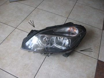 LEWA LAMPA - PRZÓD - MERCEDES B KLASA W246 ZWYKŁA