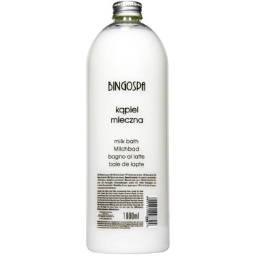 BINGOSPA Kąpiel Mleczna 1000ml płyn do kąpieli
