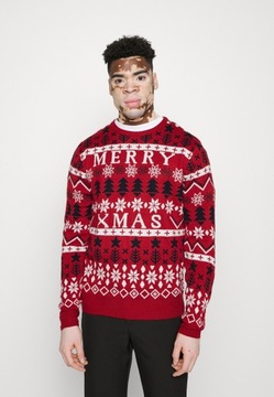 Sweter z motywem świątecznym Brave Soul M