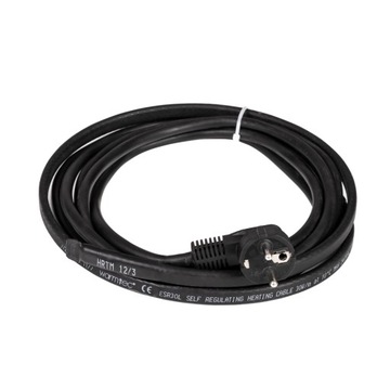 Kabel grzewczy przewód grzejny samoregulujący do rur rynien 40W/m FP40/9m