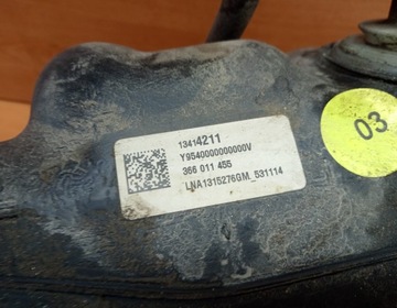 ADBLUE TANK OPEL ZAFIRA C 2.0 CDTI 13414211