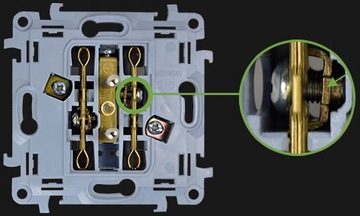 SIMON 10 ДВОЙНАЯ РОЗЕТКА С Z/U ШТЫРЕМ И ЗАЗЕМЛЕНИЕМ ДЛЯ КОНТАКТНОЙ РАМКИ