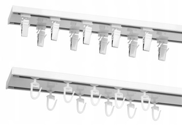 ТОНКАЯ ДВОЙНАЯ АЛЮМИНИЕВАЯ ПОТОЛОЧНАЯ РУЧКА С КРЫШКОЙ 200 СМ ЛЯГУШКА/РУКА БЕЗОПАСНОСТИ