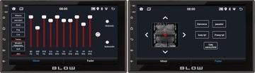 АВТОМОБИЛЬНОЕ РАДИО 2 DIN WiFi GPS ANDROID СИНИЙ