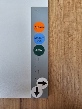 Шаблон для крепления направляющих ящика Blum Antaro 500 45 Modern Box Gtv Amix