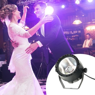 UV COB 15 Вт DMX главный/ведомый ультрафиолетовый прожектор