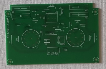 AVT2729 PCB, przedwzmacniacz lampowy, niekompletny