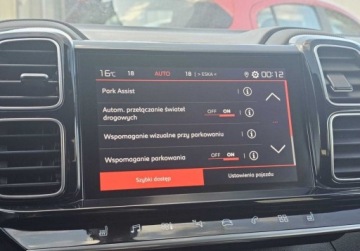 Citroen C5 Aircross SUV Facelifting 1.5 BlueHDi 131KM 2023 Citroen C5 Aircross 1.5 ON 130KM Shine Pack EAT8 FV 23 Salon PL Serwis ASO, zdjęcie 21