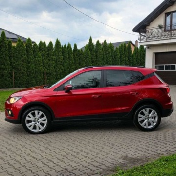 Seat Arona Crossover 1.0 EcoTSI 115KM 2018 Seat Arona 1.0 TSI 116KM DSG Maly Przebieg 53TKM Serwis Bezwypadkowy 100, zdjęcie 7