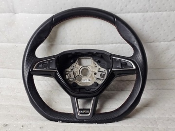 KIEROWNICA SKORA MULTIFUNKCJA SKODA OCTAVIA III VRS 5E0419091AQ R11