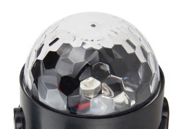 DISCO BALL RGB LED ПРОЕКТОР DISCO REFLECTOR LASER PARTY + ПУЛЬТ ZS48