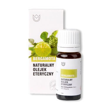 OLEJEK ETERYCZNY 100% NATURALNY BERGAMOTA OLEJKI ETERYCZNE AROMATERAPIA