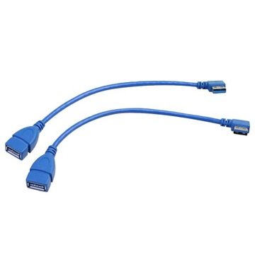 USB-удлинитель SuperSpeed ​​USB 3.0, левый и правый