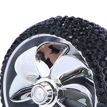 Автомобильный зажим для воздуховыпускного отверстия Ароматерапия Кондиционер Авто Украшение Черный