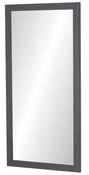 Lustro w ramie klejonej PREMIUM 160x60 SZARY ART