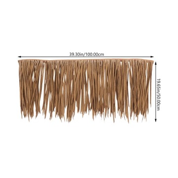 Мини-ковры, украшения для забора, Тики, трава на крыше