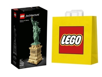 LEGO Architecture 21042 Statua Wolności + torba prezentowa