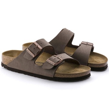 Klapki męskie profilowane Birkenstock Arizona BIRKO FLOR LEKKIE NA LATO