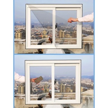 ОКОННАЯ МОСКИТНАЯ СЕТКА Сплошная 150 см x 200 БЕЛАЯ