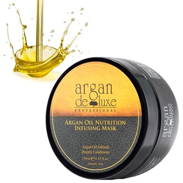 Maska Argan de Luxe 240ml z Olejkiem Arganowym