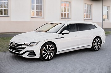 Volkswagen Arteon Fastback Facelifting 2.0 TDI 200KM 2022 R-LINE ___ 200KM__ BIAŁA PERŁA, zdjęcie 6