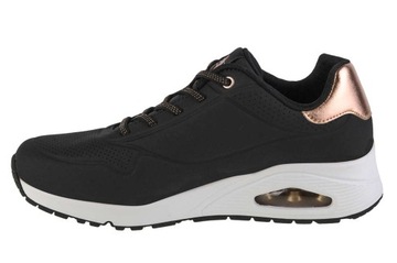 Buty sneakers Skechers Damskie Uno-Shimmer Away 155196-BLK r. 37