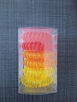 Zestaw gumek sprężynowa/spiralka 6 szt