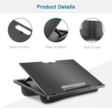 Подставка для монитора ноутбука HUANUO с подушкой для кровати