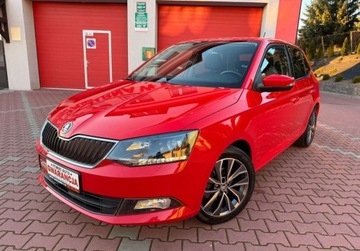 Skoda Fabia III Kombi 1.0 MPI 75KM 2015 Skoda Fabia EDITION1.0MPi 75ps Tylko 127TysKm KlimaTronik FullLed Bezwypad