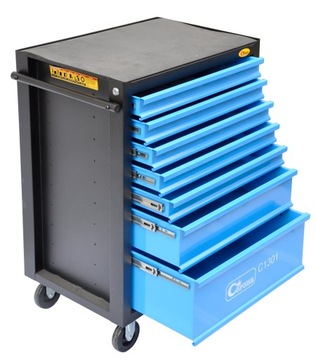 Шкаф для инструментов, тележка 103 см, комплектация 398 элементов Richmann Exclusive