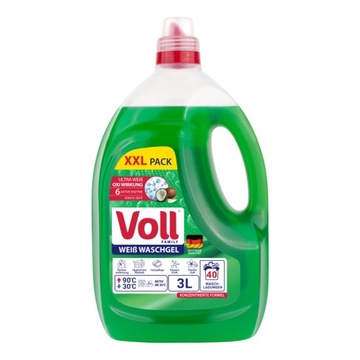 Żel do prania VOLL White 3l 40 Prań