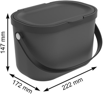 Контейнер для биоотходов Rotho ALBULA 3,2 л