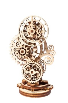 UGEARS Steampunk Clock - Деревянная механическая модель для сборки