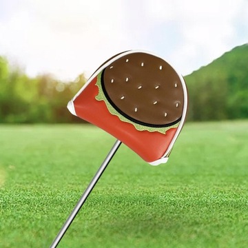 Гольф-клюшка из искусственной кожи, кожаный молоток для метания