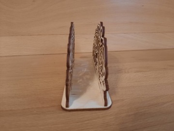 Ажурная салфетница, деревянная салфетница