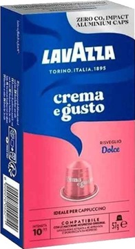 NESPRESSO LAVAZZA Crema e Gusto Dolce 10 капсул