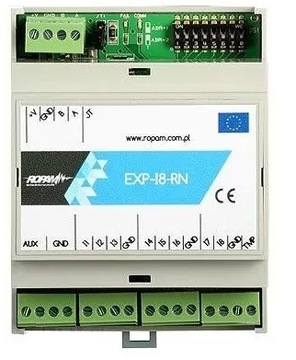 МОДУЛЬ 8 ВХОДОВ DIN ROPAM EXP-I8-RN-D4M OptimaGSM