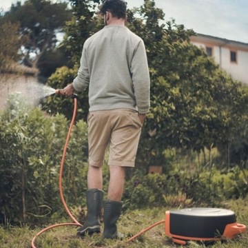 КАТУШКА ДЛЯ ШЛАНГА FISKARS 20M АВТО ШЛАНГ XL КОЛЕСА 1025933