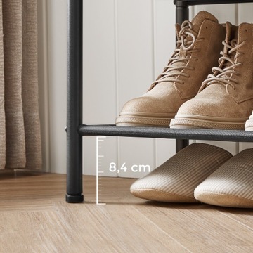 Полка для обуви в деревенском стиле, индустриальный лофт