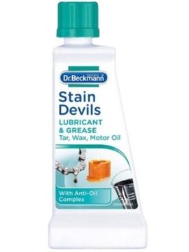 Dr.Beckmann Stain Odplamiacz Tłuszczy Smarów Wax Oleju 50ml