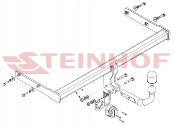 SKODA FABIA 3 III KOMBI OD2015 NOVÝ ZAŘÍZENÍ(HÁK) TÁŽNÝ