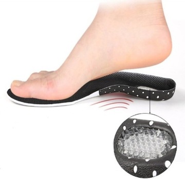 Гелевые стельки для спортивной рабочей обуви, смягчающие ноги, каблуки 40–45 см.